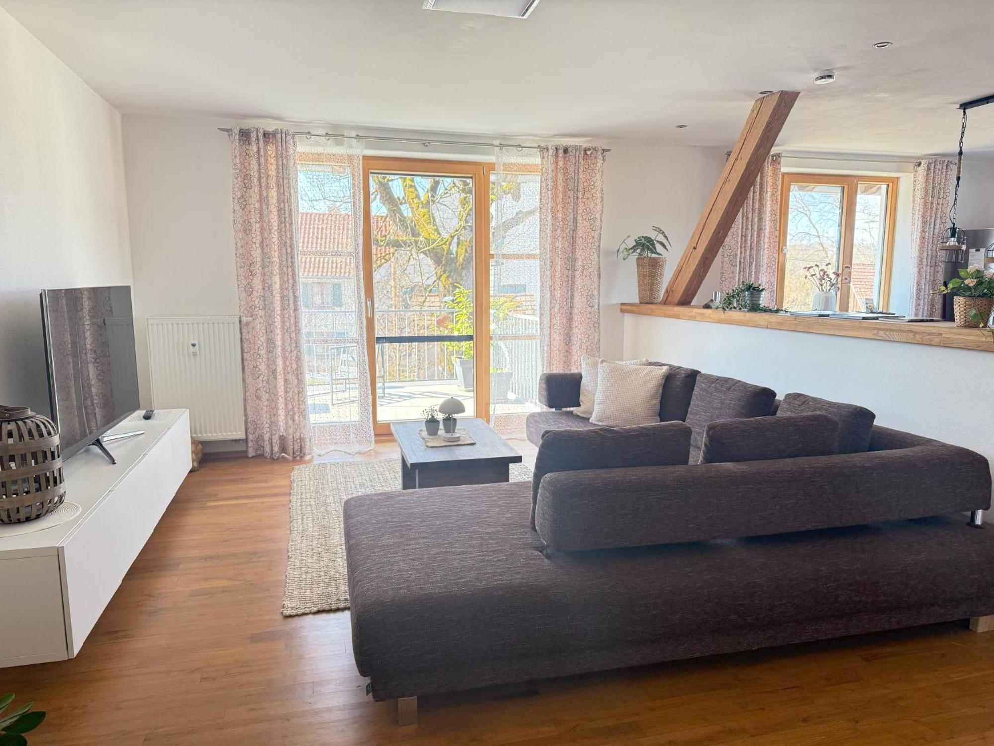 Fe Wo Brunnen - 120 Qm - Ruhige Lage - Viel Natur- Komfortabel - Grosser Balkon Und Garten Мемминген Экстерьер фото